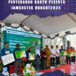 Bupati Ngawi secara resmi meluncurkan Perlindungan Jaminan Sosial Ketenagakerjaan (Jamsostek) bagi para buruh tani/petani tembakau dan pekerja rentan di Kabupaten Ngawi! 🥳